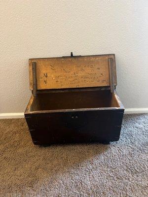 150 year old, authenticated Chinese trunk