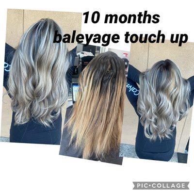 10 months baleyage touch up