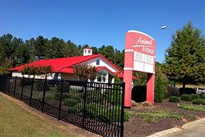 The exterior of our hospital