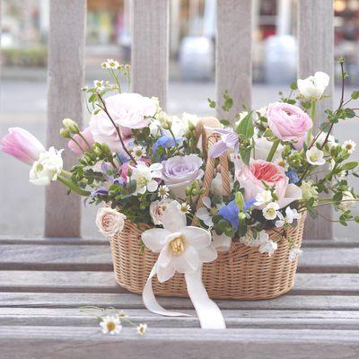 Flower Basket Arrangement