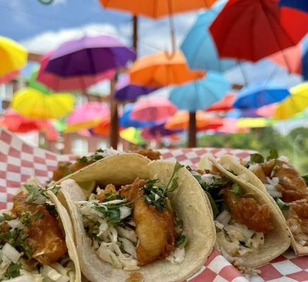 Baja fish tacos