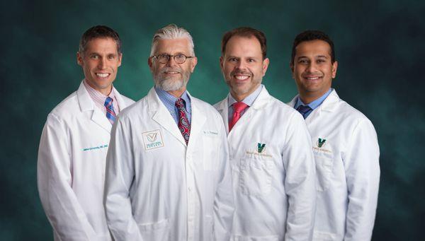 The surgeons of Valley Oral Surgery.