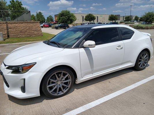 Tinted 2014 Scion TC