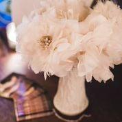 Hand made Fabric Flowers
Photo by Joanna Dyckhoff