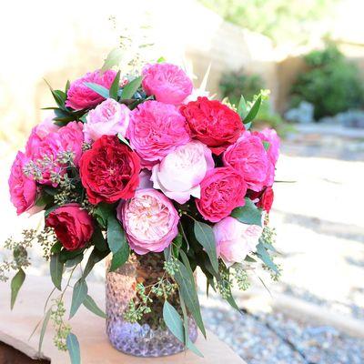 Garden roses bouquet