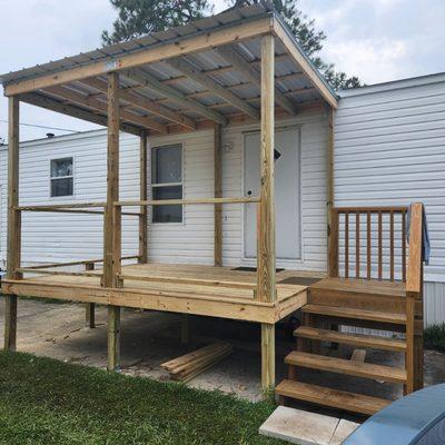 Built another porch. This is just some of what I do.