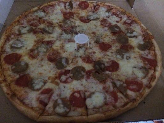 Pepperoni & Sausage Pizza