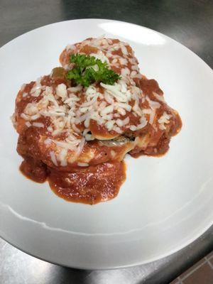 Eggplant parmesan