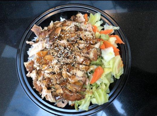 Chicken teriyaki bowl