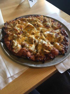 BBQ chicken pizza