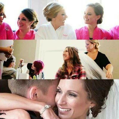 Wedding hair & makeup