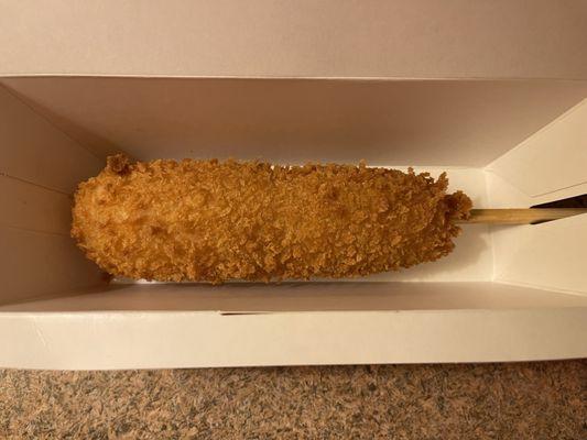 Mr cow corn dog