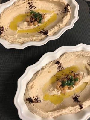 homemade hummus