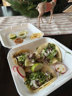 Lengua tacos!