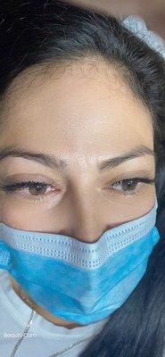 Look nature premium Mink Eyelashes done by Selina.