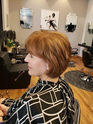 Tanya's Hair Salon customizes your hair cut for you in Mountain View. They listen to what you want for a hair cut.