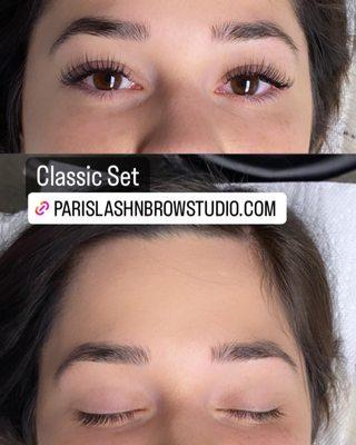 Classic Lash extensions