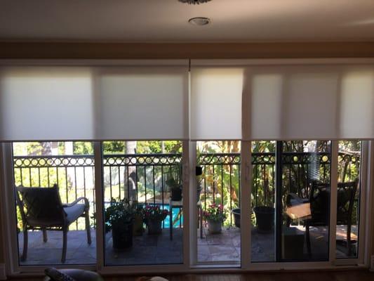 Roller shades (after)