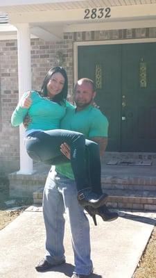 These newlyweds buy their first home TOGETHER