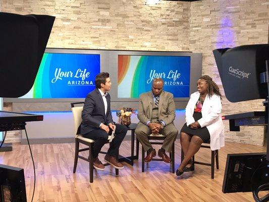 SUN, INC feature television segment on "Your Life Arizona" on 3TV and CBS 5.