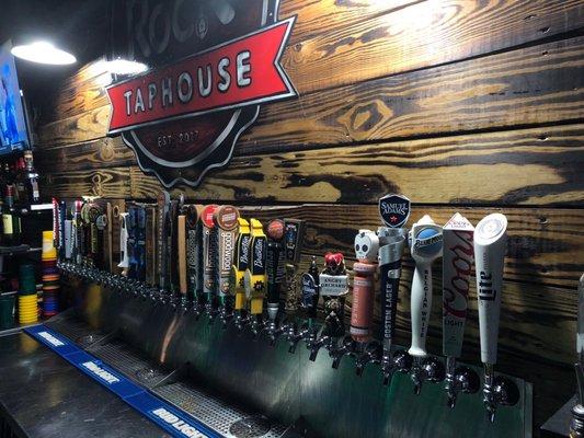 Draft Beer Taps! (Current as of Dec. 19th, 2018)