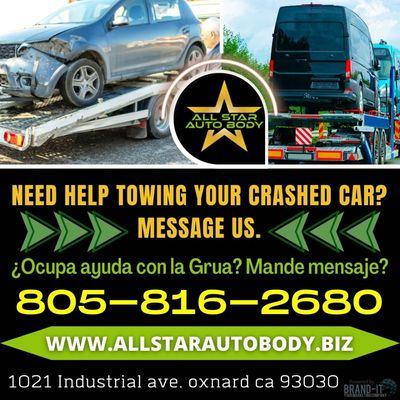 Need Help Towing your Crashed Car?