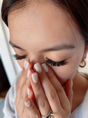 Lashes and nails