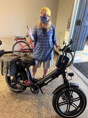 My new 2024 eBike from MOTO-V EBike Store! Plan to get another Ebike next year 2025!