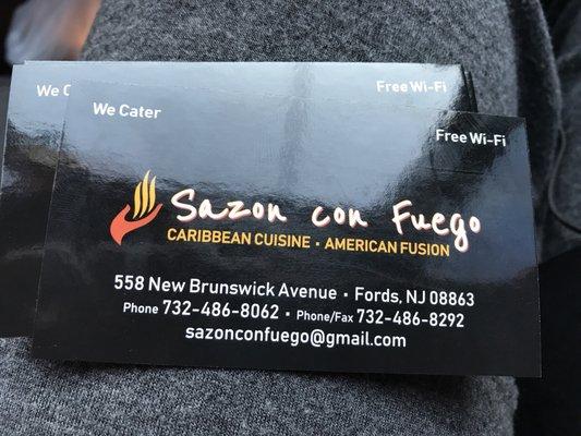 Their business card