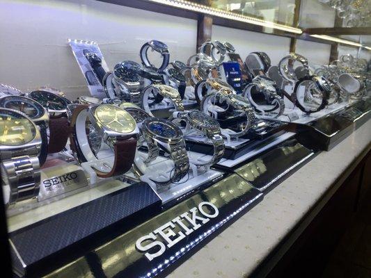 Old Northeast Jewelers is an authorized Seiko dealer. We offer a wide selection of these fine timepieces.