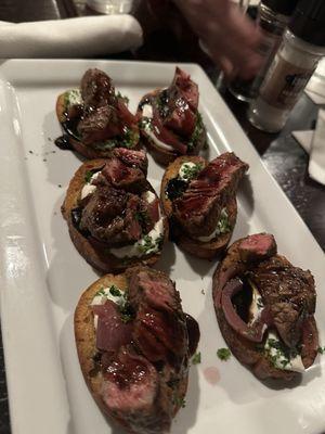 Steak Crostini