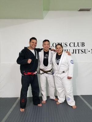 Lotus Club Founder Master Moises Muriadi and Instructor Andy Ku @ Lotus Club NY  Flushing