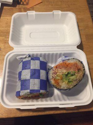 H7. Spicy Tuna Poke Burrito