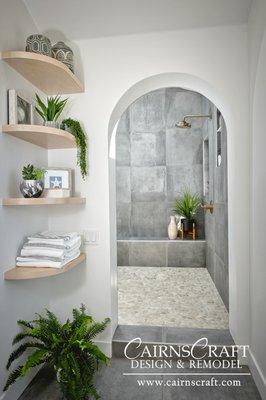 Balinese-Style Primary Bathroom