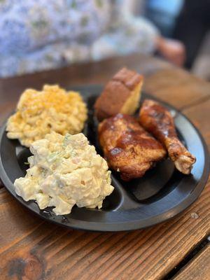 Smoked Quarter Barbecue Chicken