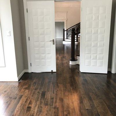 Refinished Hardwood Flooring