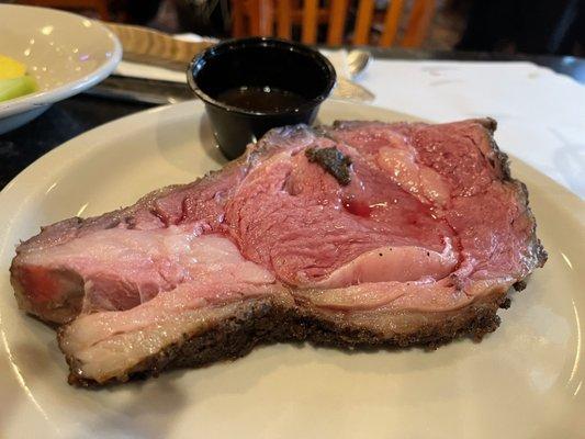 Prime rib (rare)