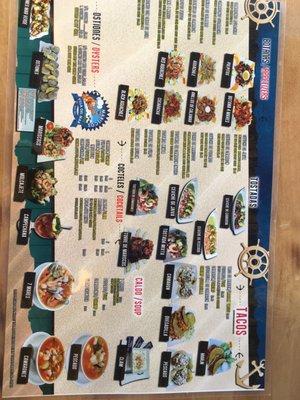 Menu back