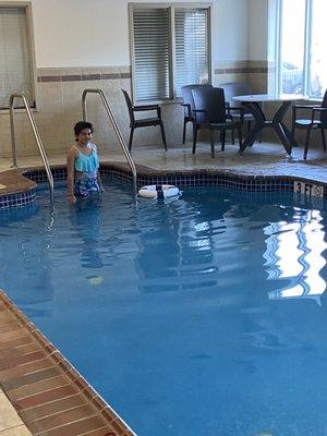 Pool all to ourselves