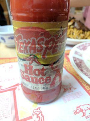 Eating Chinese in Little Havana with Texas hot sauce