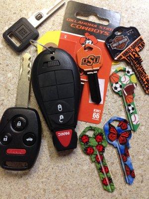 Auto keys & Fancy Keys