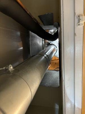 Furnace Closet to Attic