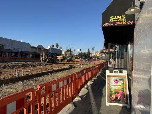 Still open during months of road construction