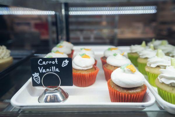 Carrot Vanilla Cupcakes