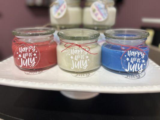 Booth G19 Cotten Candles. ALL NATURAL SOY CANDLES