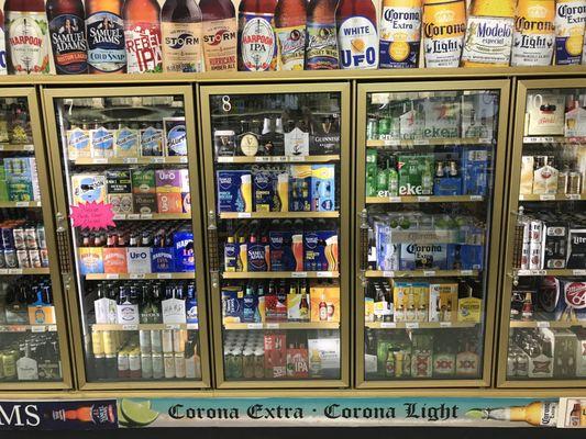 Beer coolers at Liquid Assets