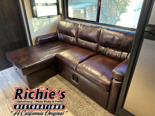 Brand new freshly restored RV/Trailer sofa bed completely re-upholstered.  We offer pick/up & delivery.