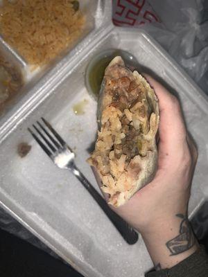 Carne Asada Burrito