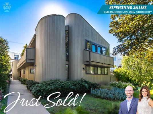 Just Sold | 5.21.24

4336 Babcock #104 | Studio City 

Sold for $865,000