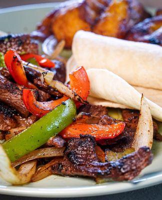 Beef fajitas - Fritanga Fritangon Nica